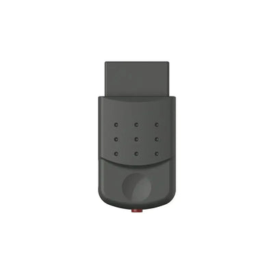 Czarny adapter retro receiver do konsoli Saturn, minimalistyczny design, widok z przodu