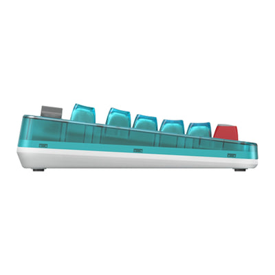 8BitDo - Retro 87 Mechanical Keyboard Clear Blue - Bezprzewodowa Klawiatura Mechaniczna