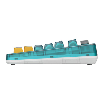 8BitDo - Retro 87 Mechanical Keyboard Clear Blue - Bezprzewodowa Klawiatura Mechaniczna