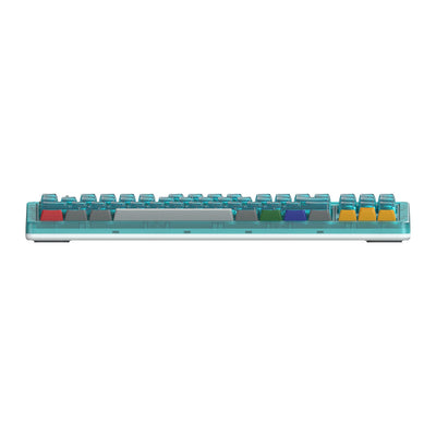 8BitDo - Retro 87 Mechanical Keyboard Clear Blue - Bezprzewodowa Klawiatura Mechaniczna