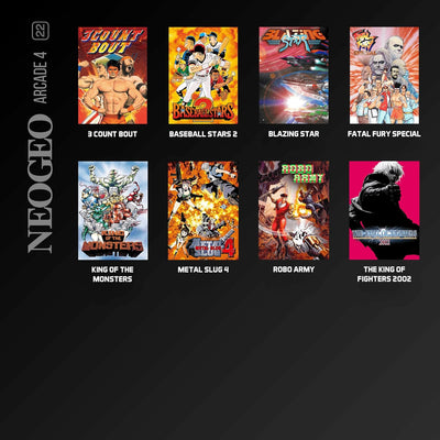 Evercade - Neo Geo Arcade Collection 4 - Zestaw Gier Retro