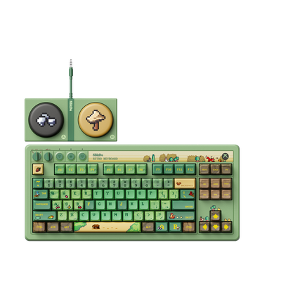8BitDo - Retro 87 Mechanical Keyboard Forest Wonder - Klawiatura Mechaniczna
