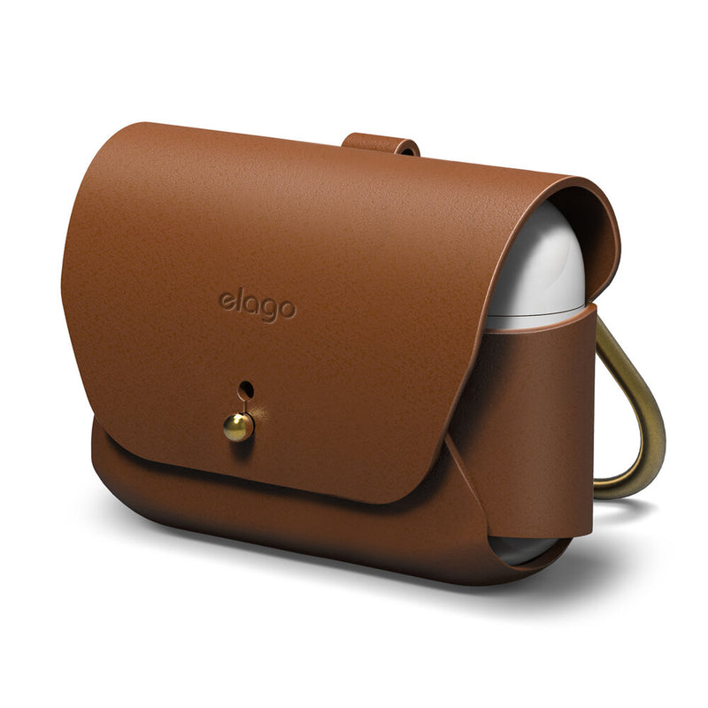 Elago - Leather Case for AirPods Pro 2 and AirPods Pro - Skórzane Etui na AirPods Pro 2