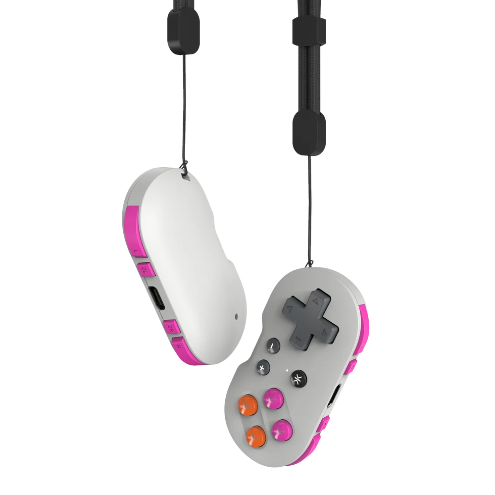 CRKD - ATOM™ Mini Keychain Controller CRKD Grey - Kieszonkowy Kontroler Bezprzewodowy
