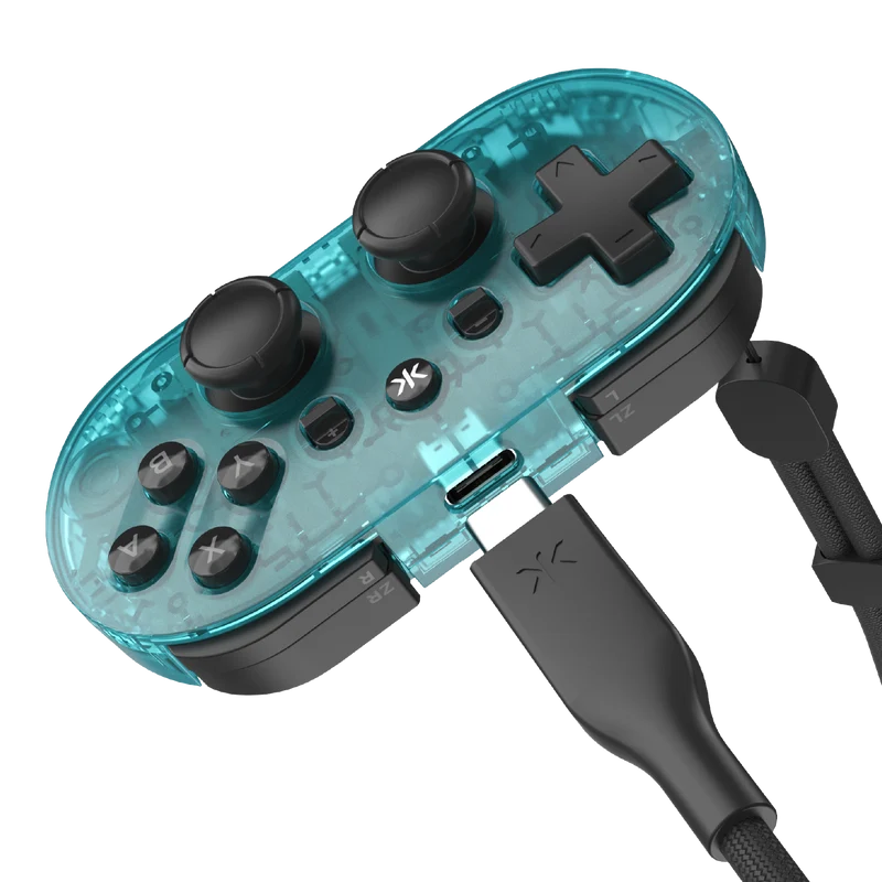 CRKD - ATOM™ Mini Keychain Controller Glacier Blue - Kieszonkowy Kontroler Bezprzewodowy