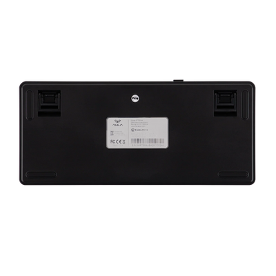 AULA - F75 MAX Mechanical Keyboard with TFT Screen - Klawiatura Mechaniczna - Black + Red
