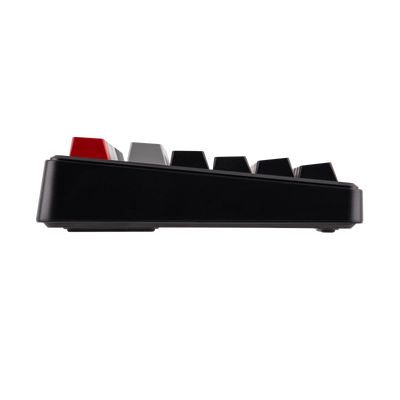 AULA - F75 MAX Mechanical Keyboard with TFT Screen - Klawiatura Mechaniczna - Black + Red