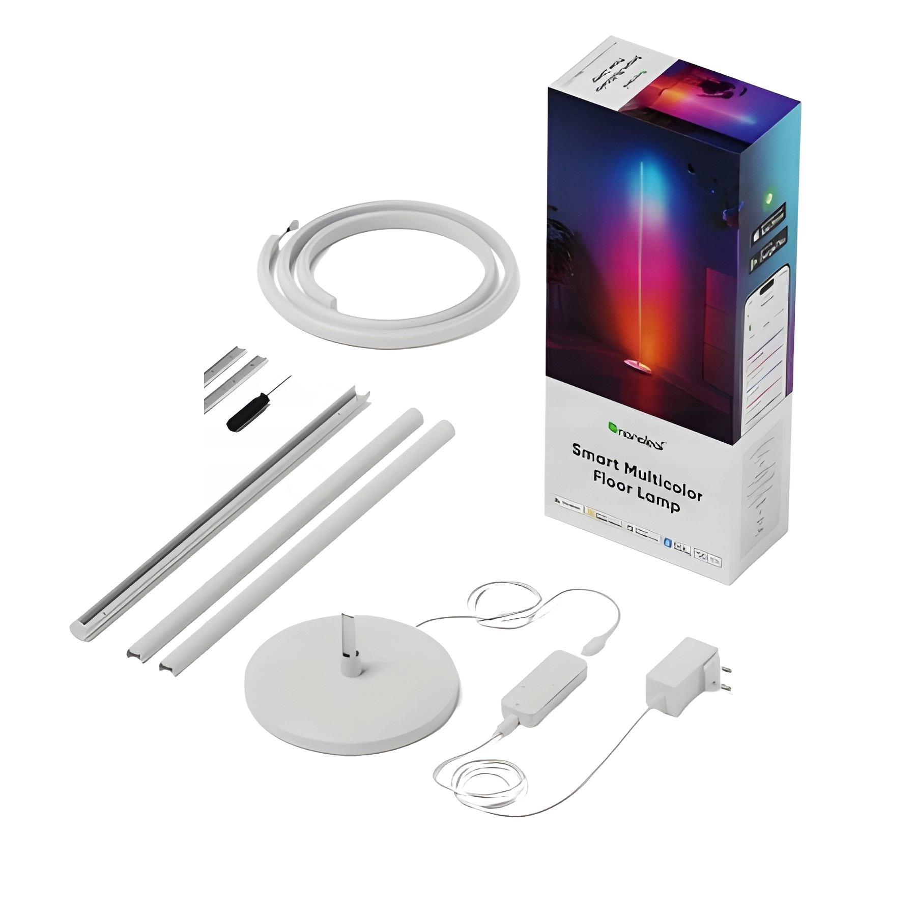 Nanoleaf - Smart Multicolor Floor Lamp - Inteligentna Lampa Podłogowa