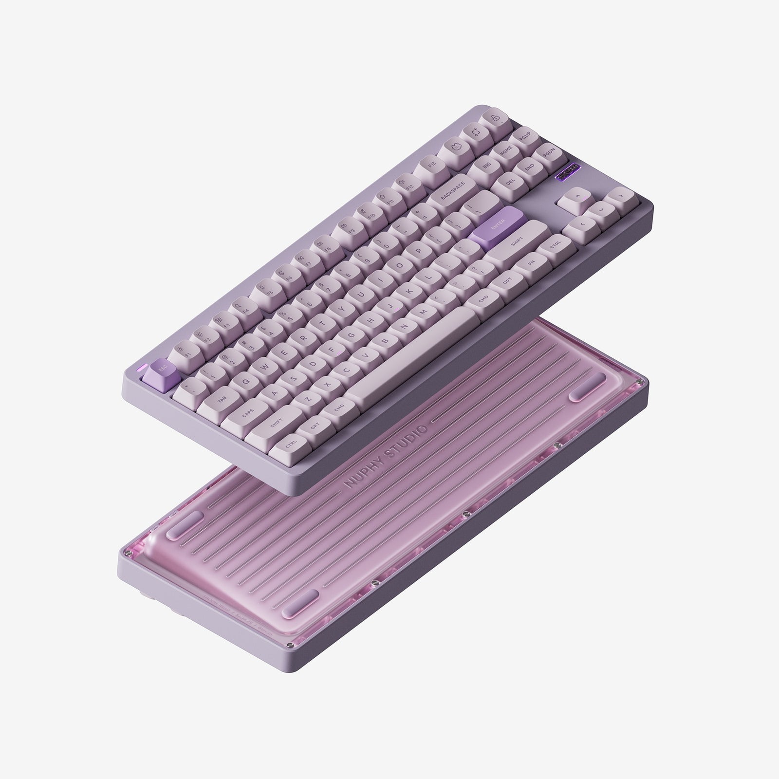 Nuphy - Gem80 QMK/VIA Wireless Custom Mechanical Keyboard - Bezprzewodowa Klawiatura Mechaniczna