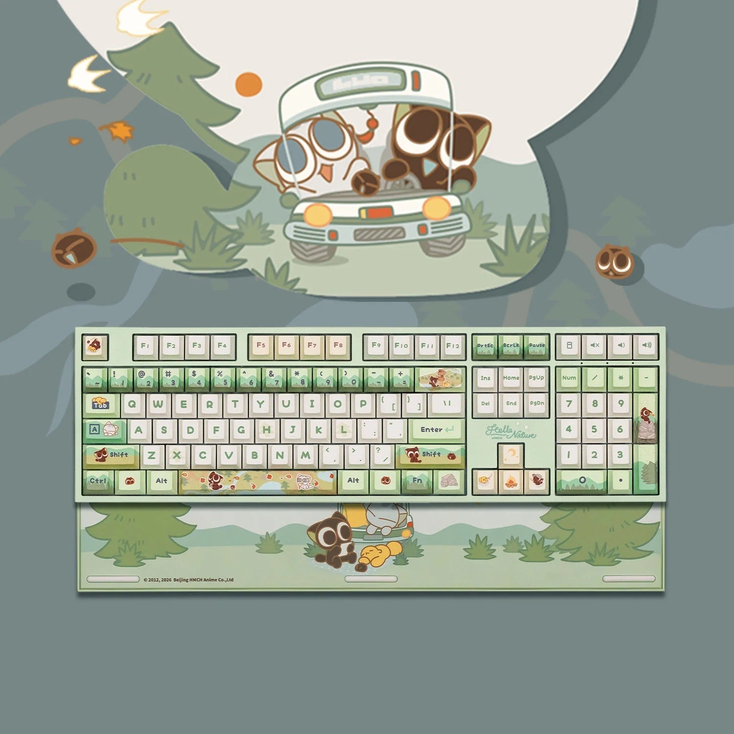 Akko x The Legend of Hei 5108 V5 Wireless Mechanical Keyboard - Klawiatura Mechaczniczna