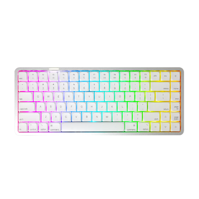 Akko - Cloud White Air 01 Low Profile Mechanical Keyboard - Klawiatura Mechaniczna
