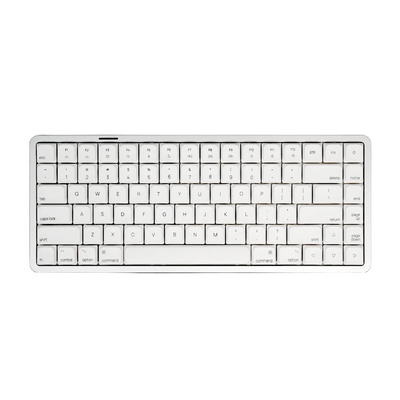 Akko - Cloud White Air 01 Low Profile Mechanical Keyboard - Klawiatura Mechaniczna