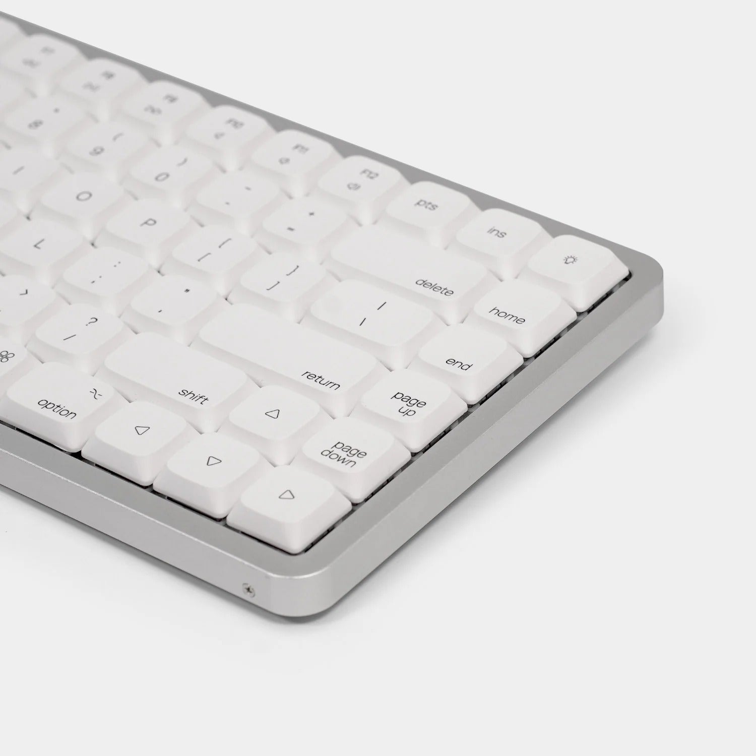 Akko - Cloud White Air 01 Low Profile Mechanical Keyboard - Klawiatura Mechaniczna