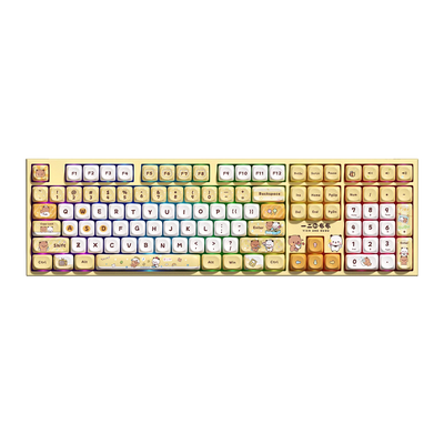 Akko x Dudu and Bubu 5108 V5 Yellow Wireless Mechanical Keyboard - Klawiatura Mechaniczna