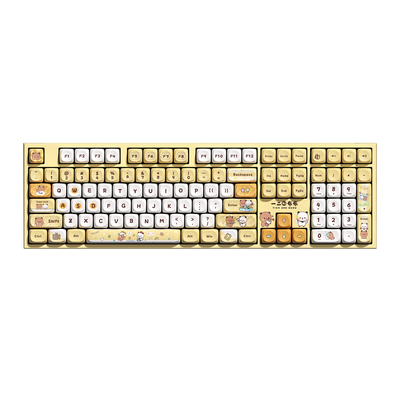 Akko x Dudu and Bubu 5108 V5 Yellow Wireless Mechanical Keyboard - Klawiatura Mechaniczna