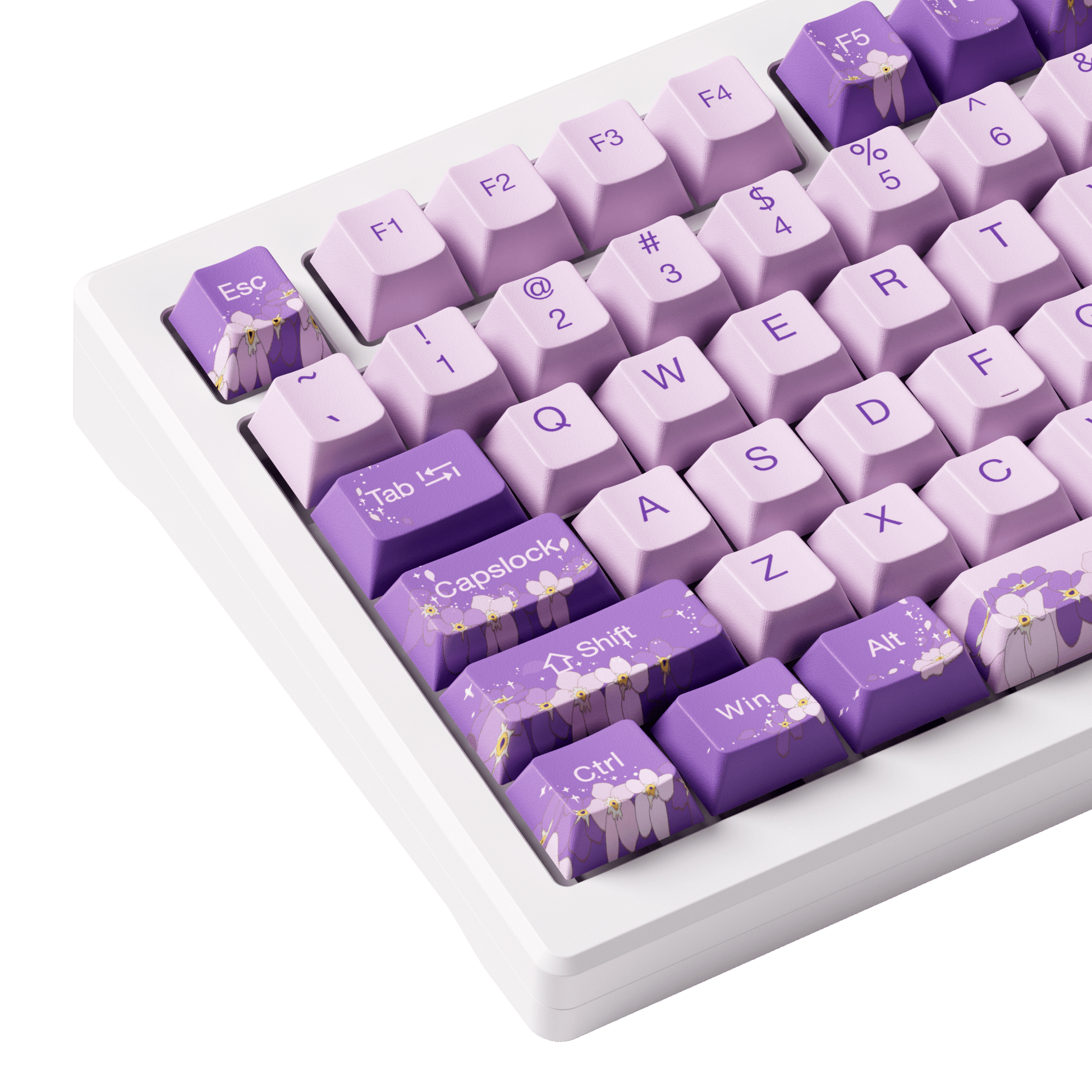 Akko - MOD007-HE PC Purple Melody - Bezprzewodowa Klawiatura Magnetyczna