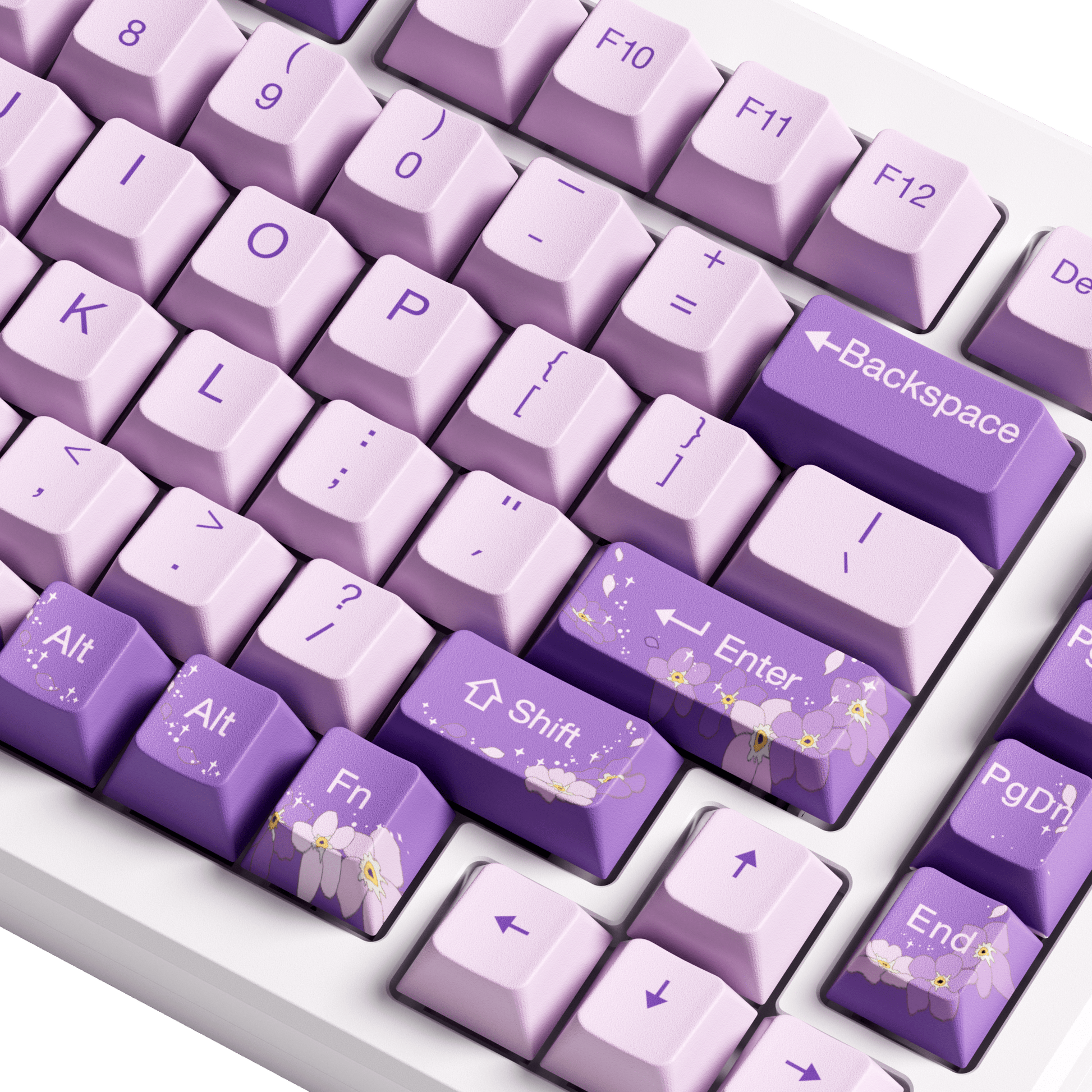 Akko - MOD007-HE PC Purple Melody - Bezprzewodowa Klawiatura Magnetyczna