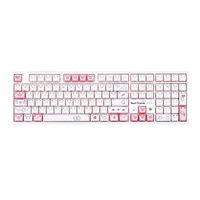 Akko - Shiny Kitten 5108 V5 Wireless Mechanical Keyboard - Pink - Klawiatura Mechaniczna