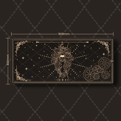 Akko - Interstellar Rosetta Stone - The Magic Tarot Mouse Pad - Mata na Biurko