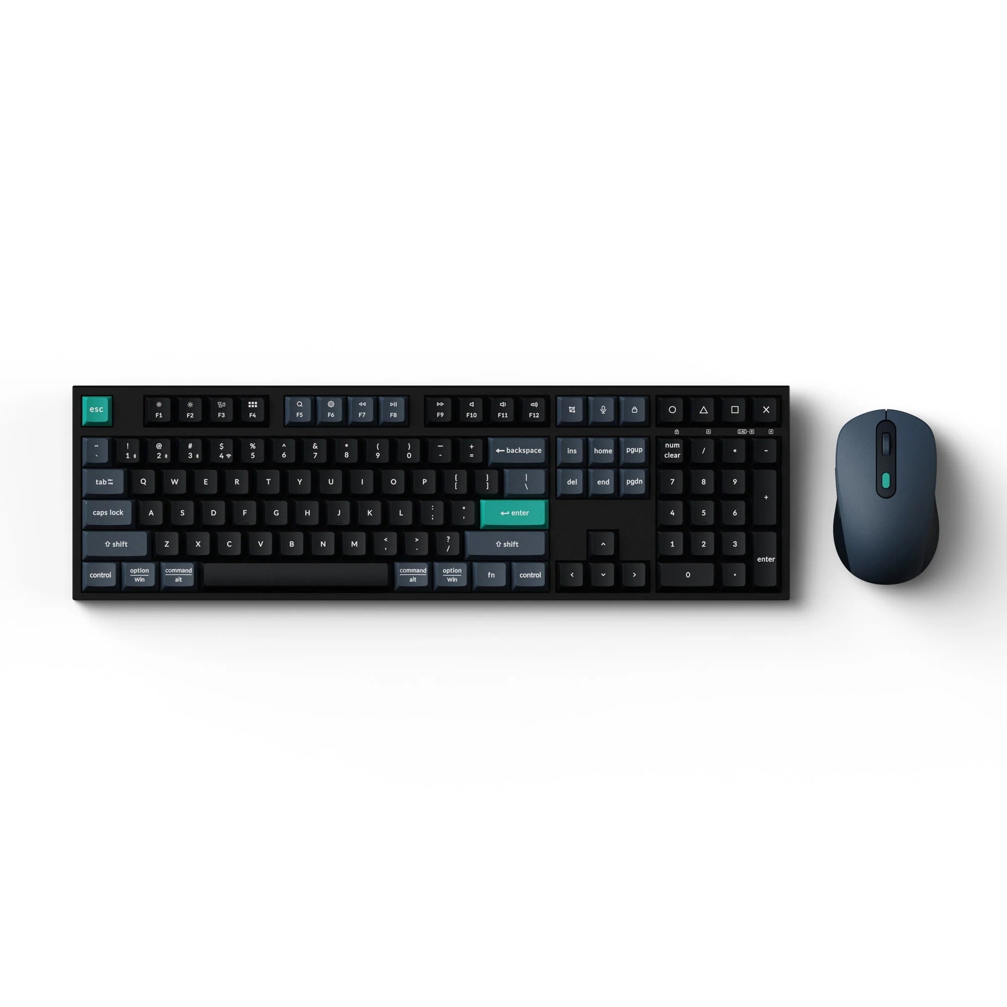 Keychron - B36 Wireless Keyboard and BM25 Mouse Wireless Combo - Zestaw Klawiatura i Mysz Bezprzewodowa