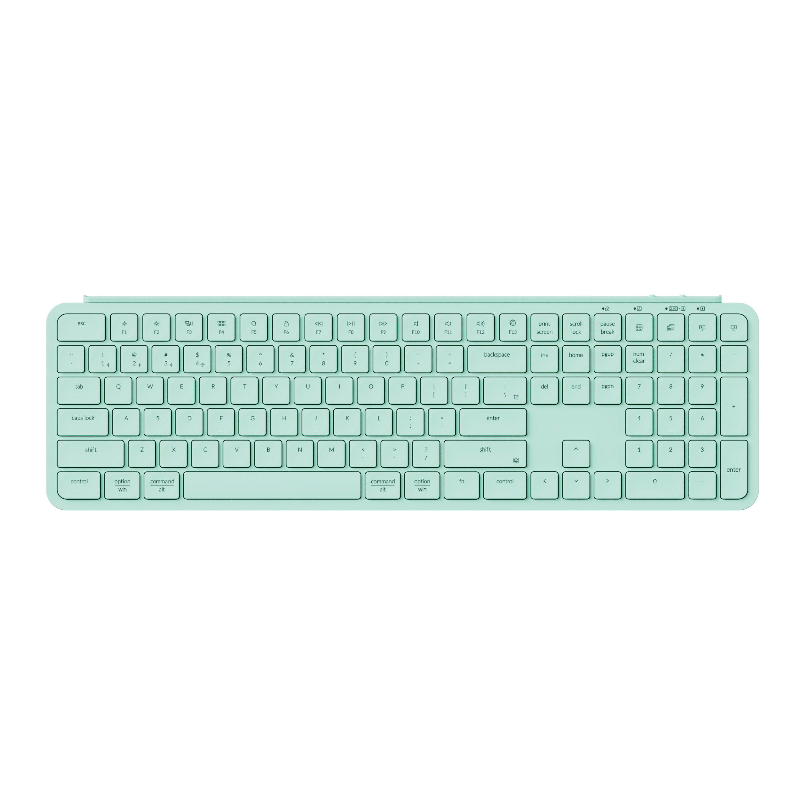 Keychron - B6 Pro Ultra-Slim Wireless Keyboard - Niskoprofilowa Klawiatura Bezprzewodowa