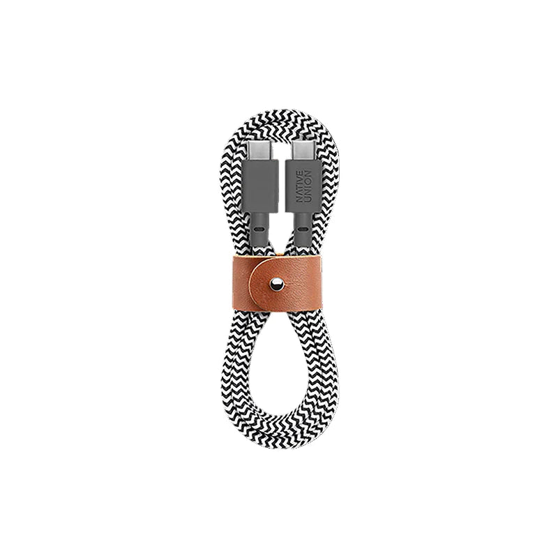 Native Union - Belt Cable 1.2M (USB-C to USB-C) - Kabel USB-C do USB-C