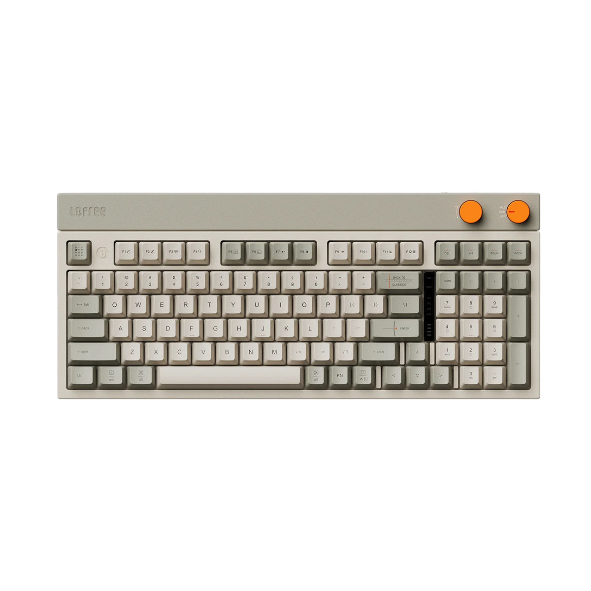 Lofree - Block Mechanical Keyboard - Bezprzewodowa Klawiatura Mechaniczna