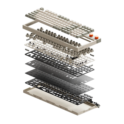 Lofree - Block Mechanical Keyboard - Bezprzewodowa Klawiatura Mechaniczna