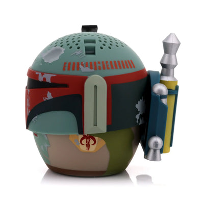 Głośnik bezprzewodowy w kształcie hełmu Boba Fett, figurka dekoracyjna do biura
