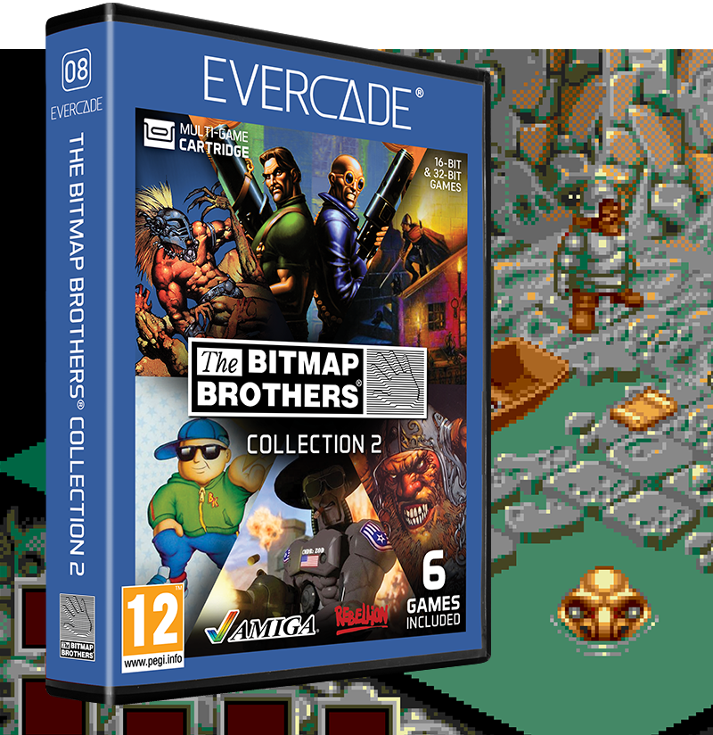Evercade - The Bitmap Brothers Collection 2 - Zestaw Gier Retro