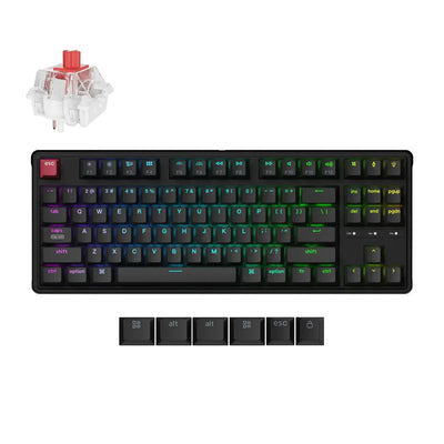 Keychron - C3 Pro 8K QMK Wired Custom Mechanical Keyboard - Przewodowa Klawiatura Mechaniczna