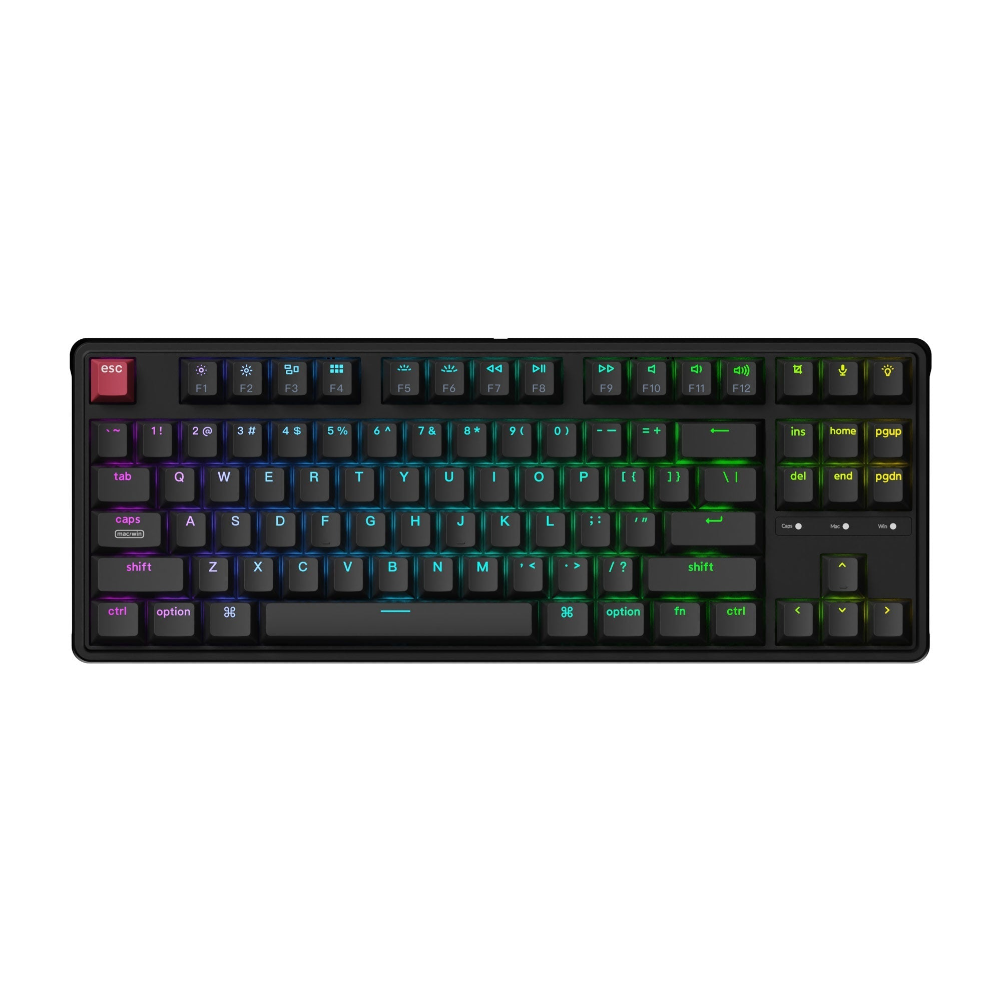 Keychron - C3 Pro 8K QMK Wired Custom Mechanical Keyboard - Przewodowa Klawiatura Mechaniczna