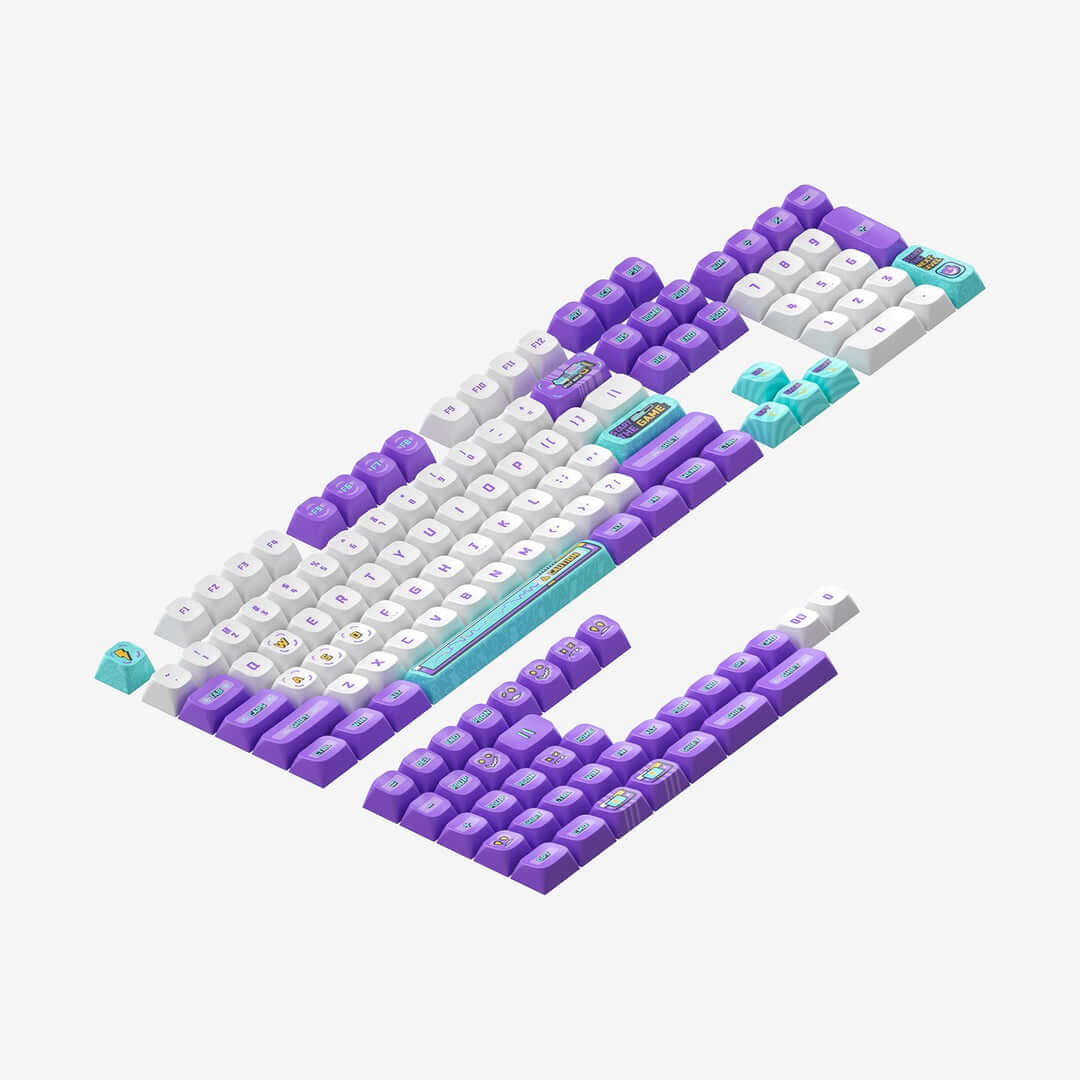 Nuphy - Arcade-ia KDS Dye-sub PBT Keycaps - Nasadki do klawiatury mechanicznej