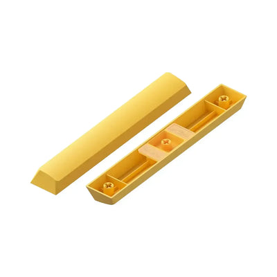 Żółty keycap do klawiatury mechanicznej, długi przycisk spacebar, akcesorium do personalizacji