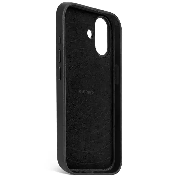 Decoded - Leather Backcover - Skórzana Obudowa Ochronna do iPhone 17 / Pro / Pro Max / Air