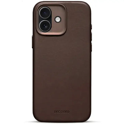 Decoded - Leather Backcover - Skórzana Obudowa Ochronna do iPhone 17 / Pro / Pro Max / Air