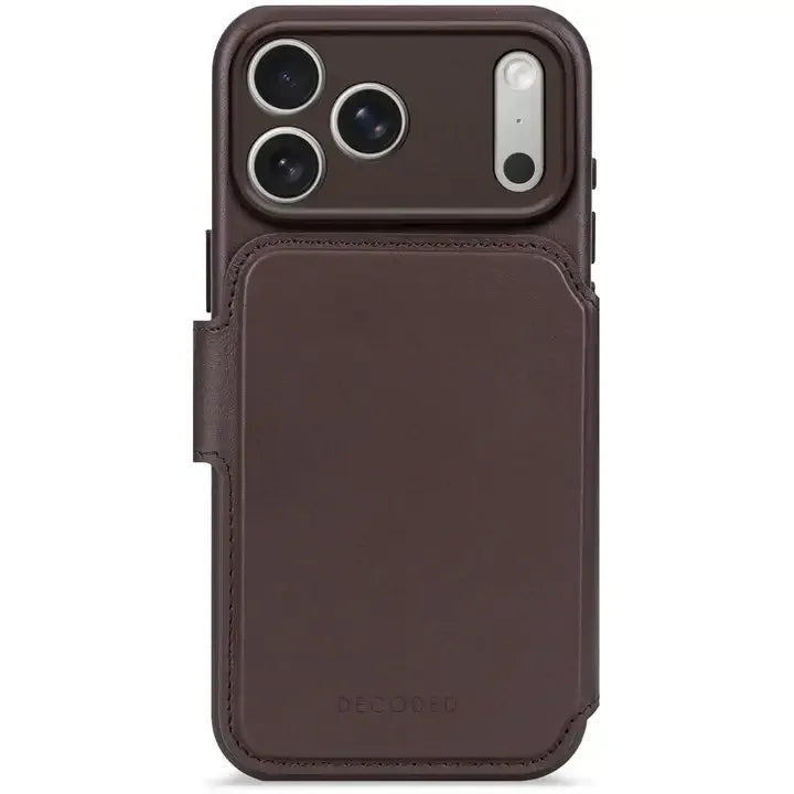 Decoded - Leather Detachable Wallet - Skórzana Obudowa Ochronna do iPhone 17 / Pro / Pro Max / Air