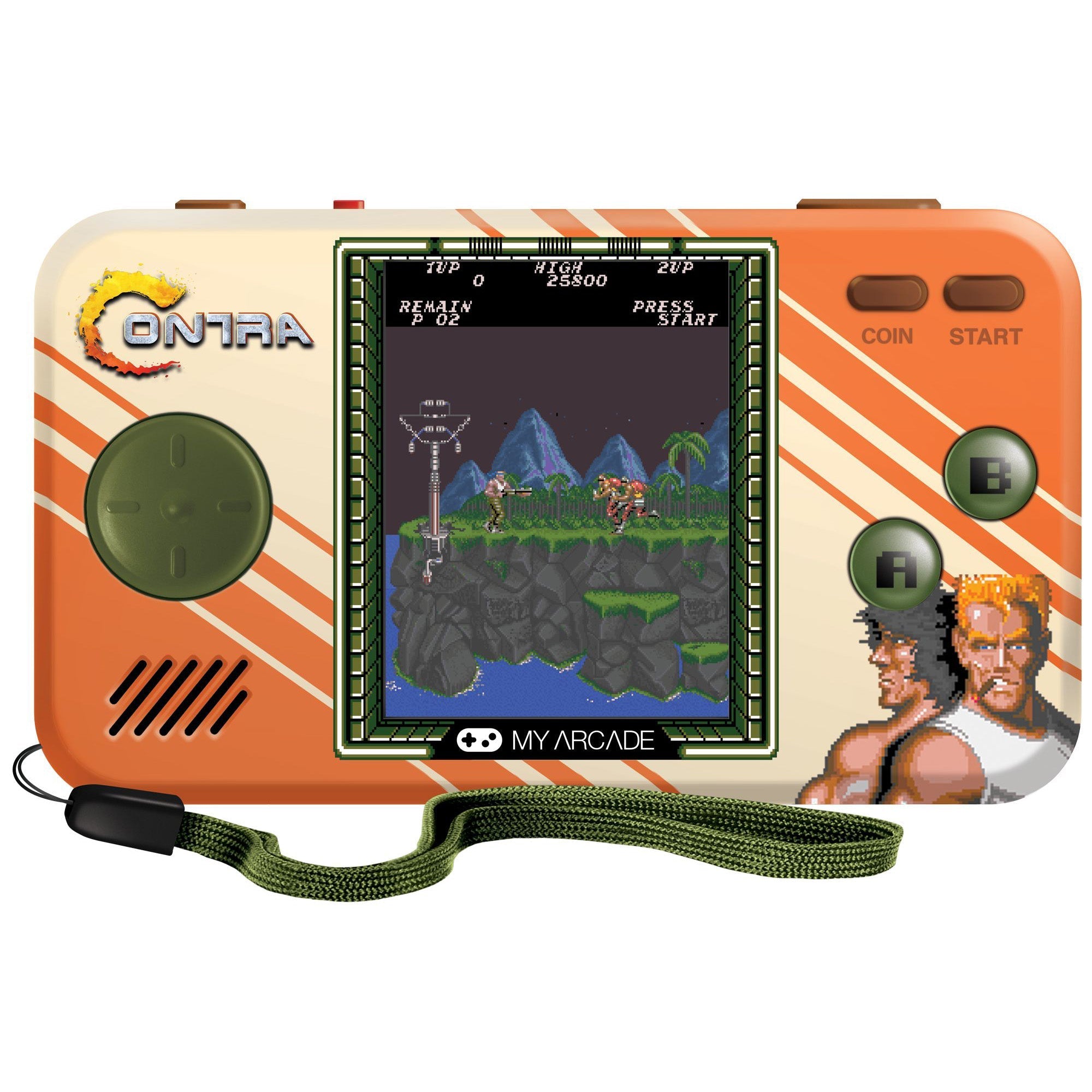 My Arcade - Contra Pocket Player DGUNL-3281 - Kolekcjonerska Konsola do Gier Retro