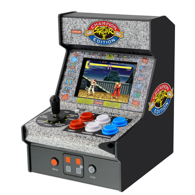 My Arcade - Street Fighter 2 Champion Edition Micro Player DGUNL-3283 - Kolekcjonerska Konsola do Gier Retro