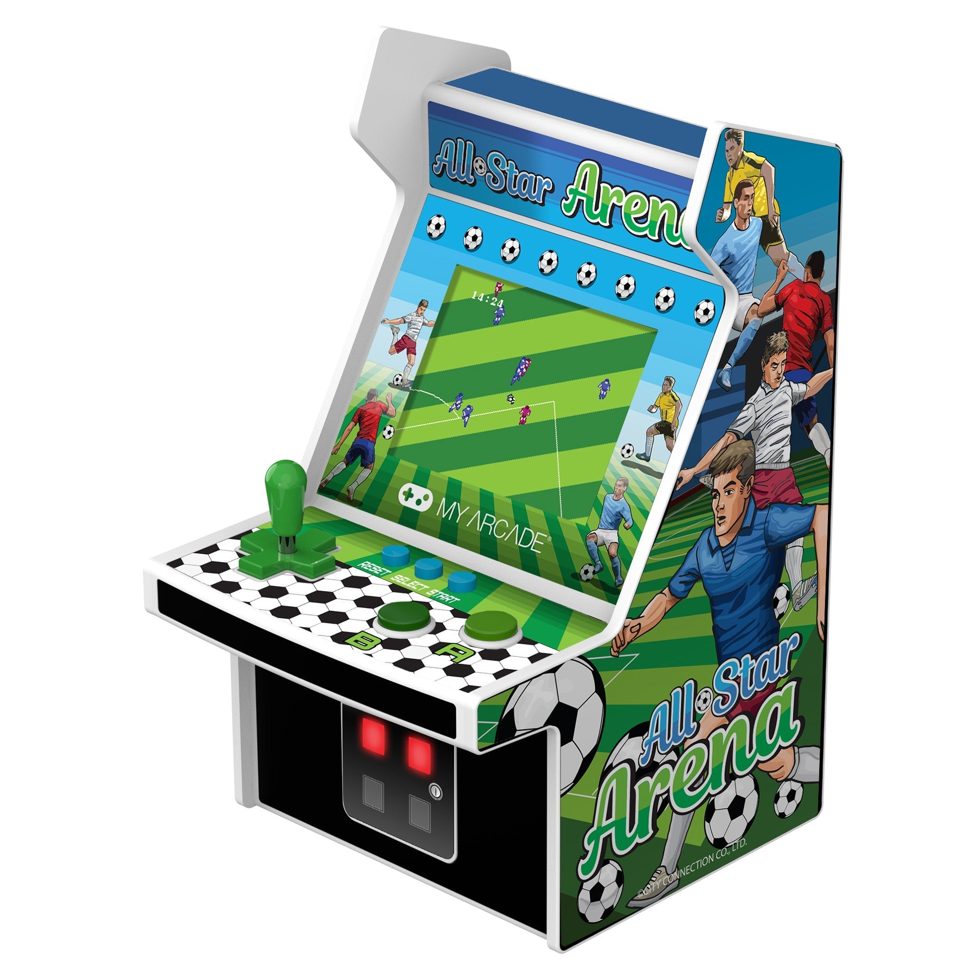My Arcade - All-Star Arena Micro Player DGUNL-4125 - Kolekcjonerska Konsola do Gier Retro