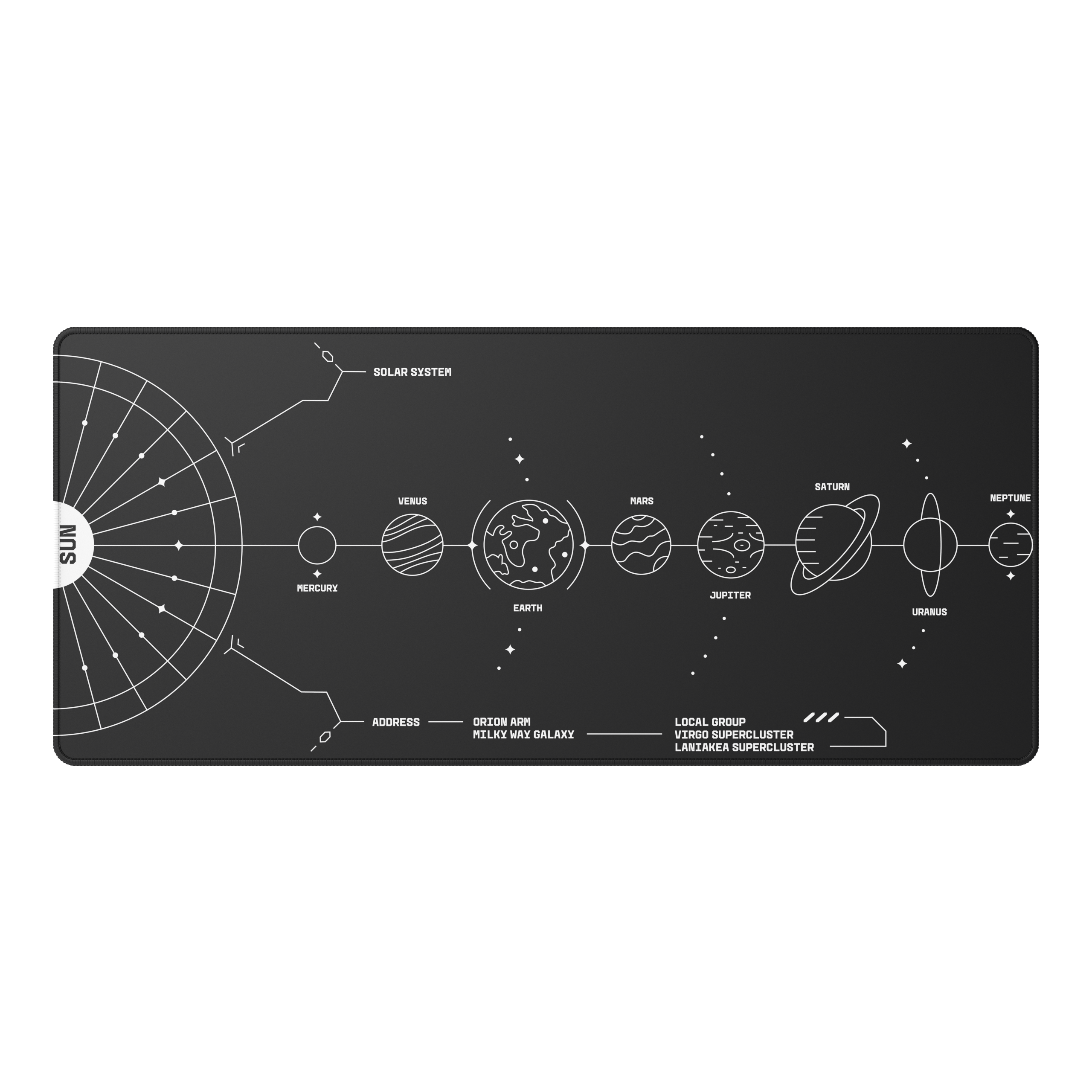 Dark Project - Terra Nova Mousepad XL - Mata na Biurko