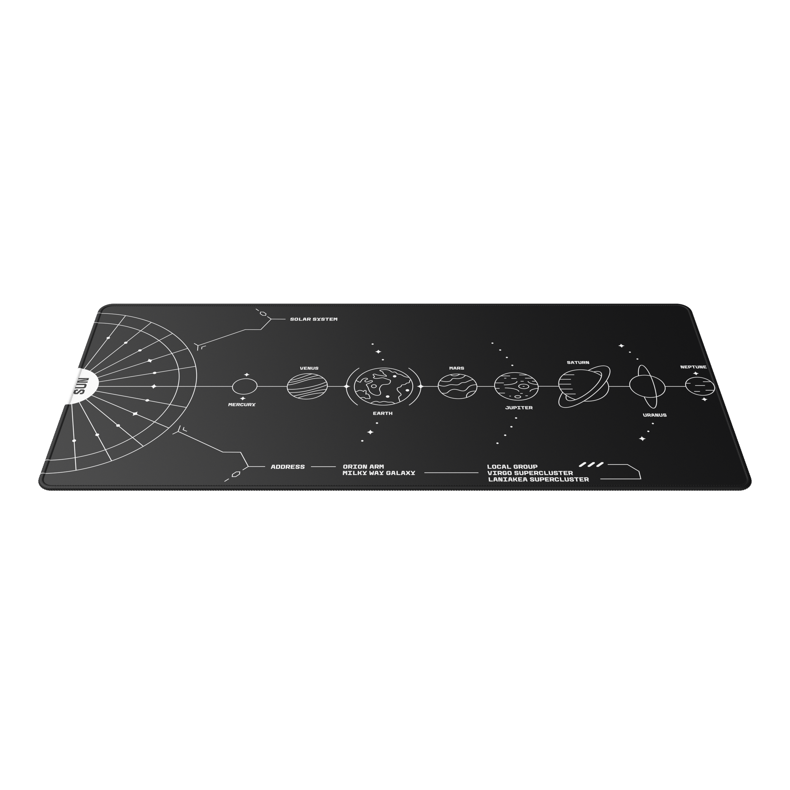 Dark Project - Terra Nova Mousepad XL - Mata na Biurko