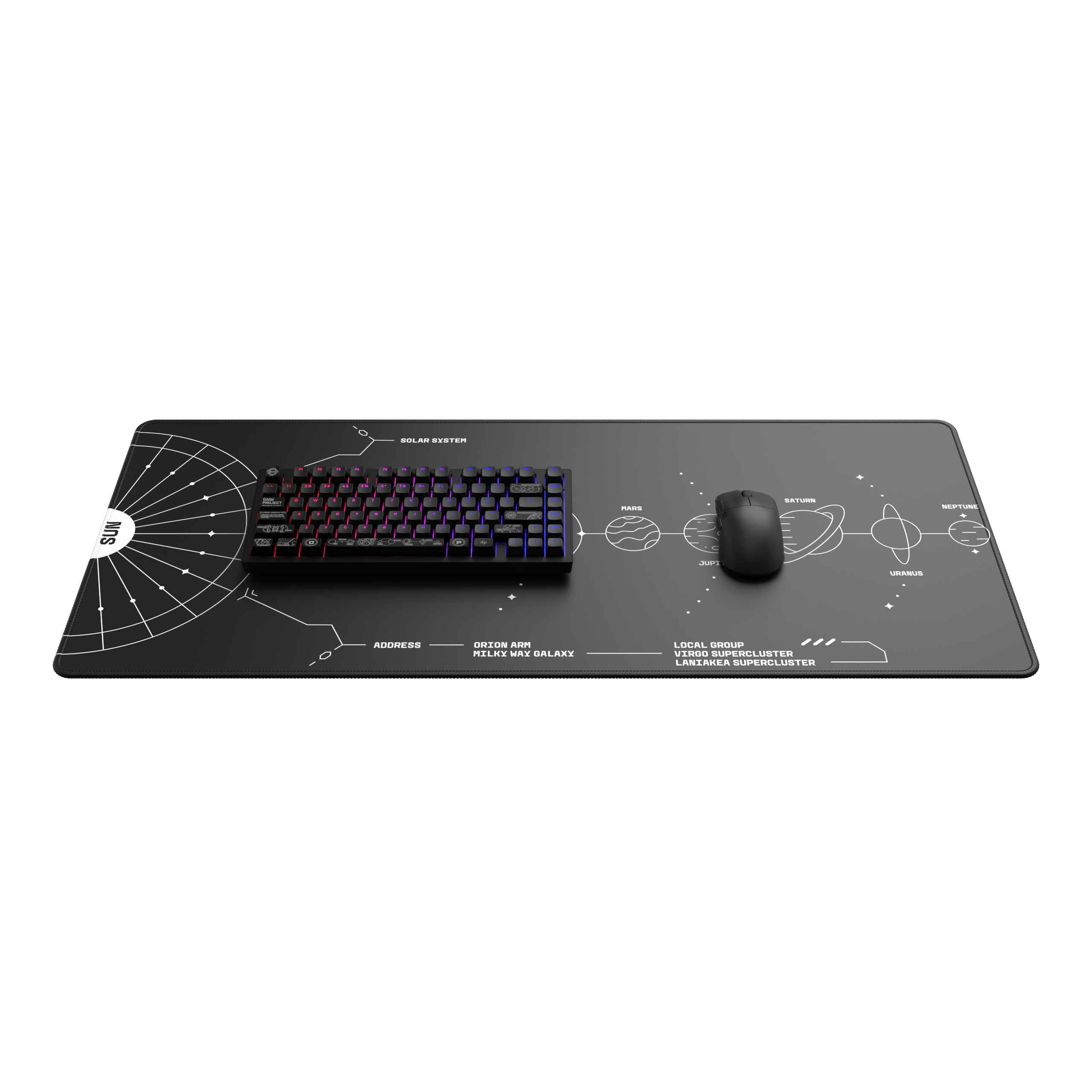 Dark Project - Terra Nova Mousepad XL - Mata na Biurko