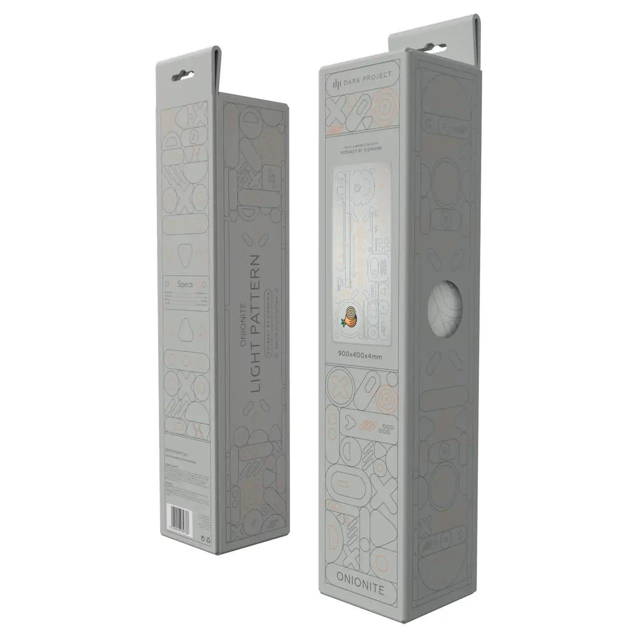 Dark Project - Onionite Pattern Mousepad XL - Gamingowa Mata na Biurko