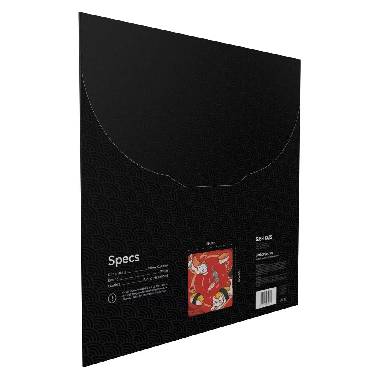 Dark Project - Sushi Cats Pro Mousepad L - Gamingowa Podkładka pod Myszkę