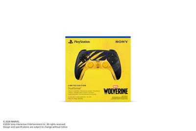 Sony - Kontroler Bezprzewodowy DualSense PlayStation 5 (Edycja Limitowana) - Marvel’s Wolverine Battle Yellow
