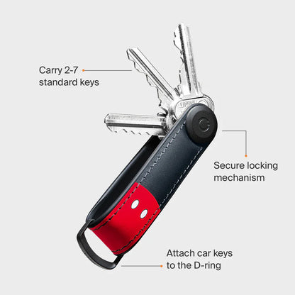 Orbitkey - Disney Hybrid Leather Key Organiser - Skórzany Organizer do Kluczy