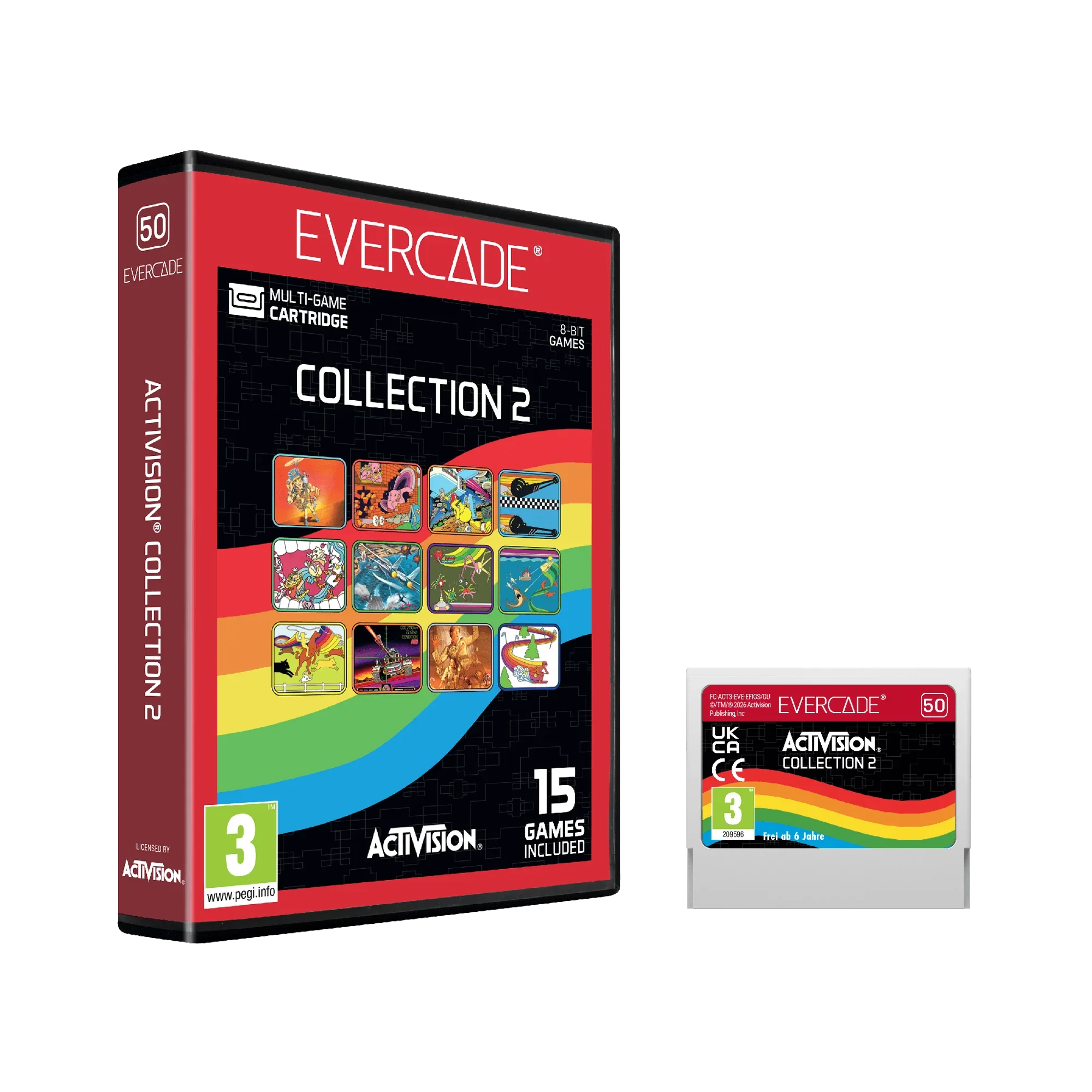 Evercade - Activision Collection 2 - Zestaw Gier Retro