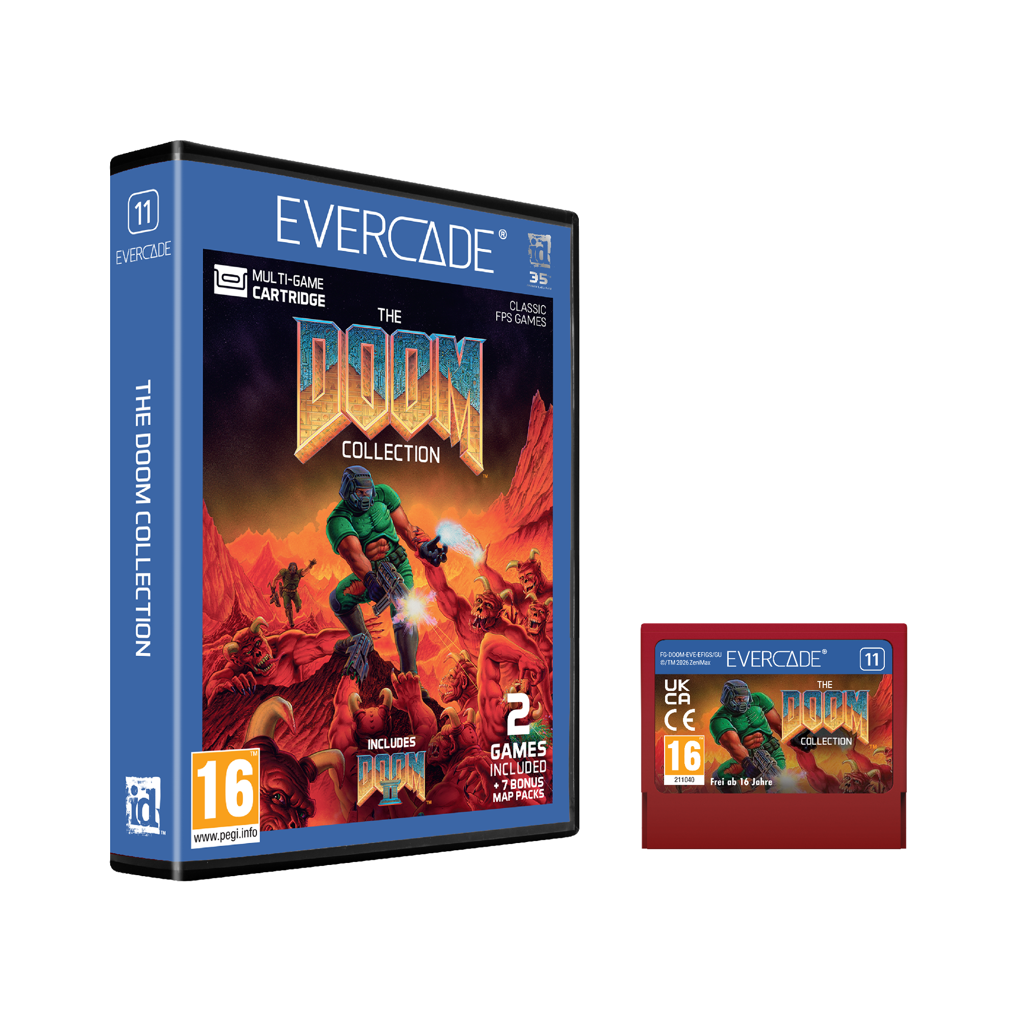 Evercade - The DOOM Collection - Zestaw Gier Retro