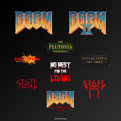 Evercade - The DOOM Collection - Zestaw Gier Retro